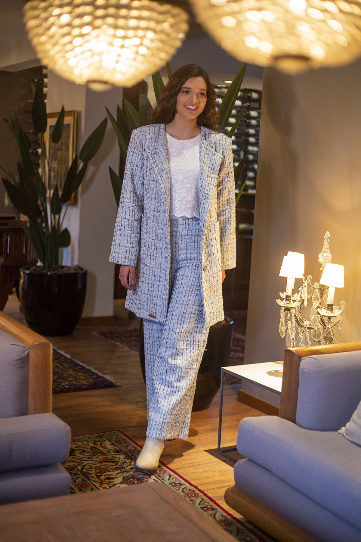 Tapado + pantalón chanell Serenity Dúo Style - Imagen 14