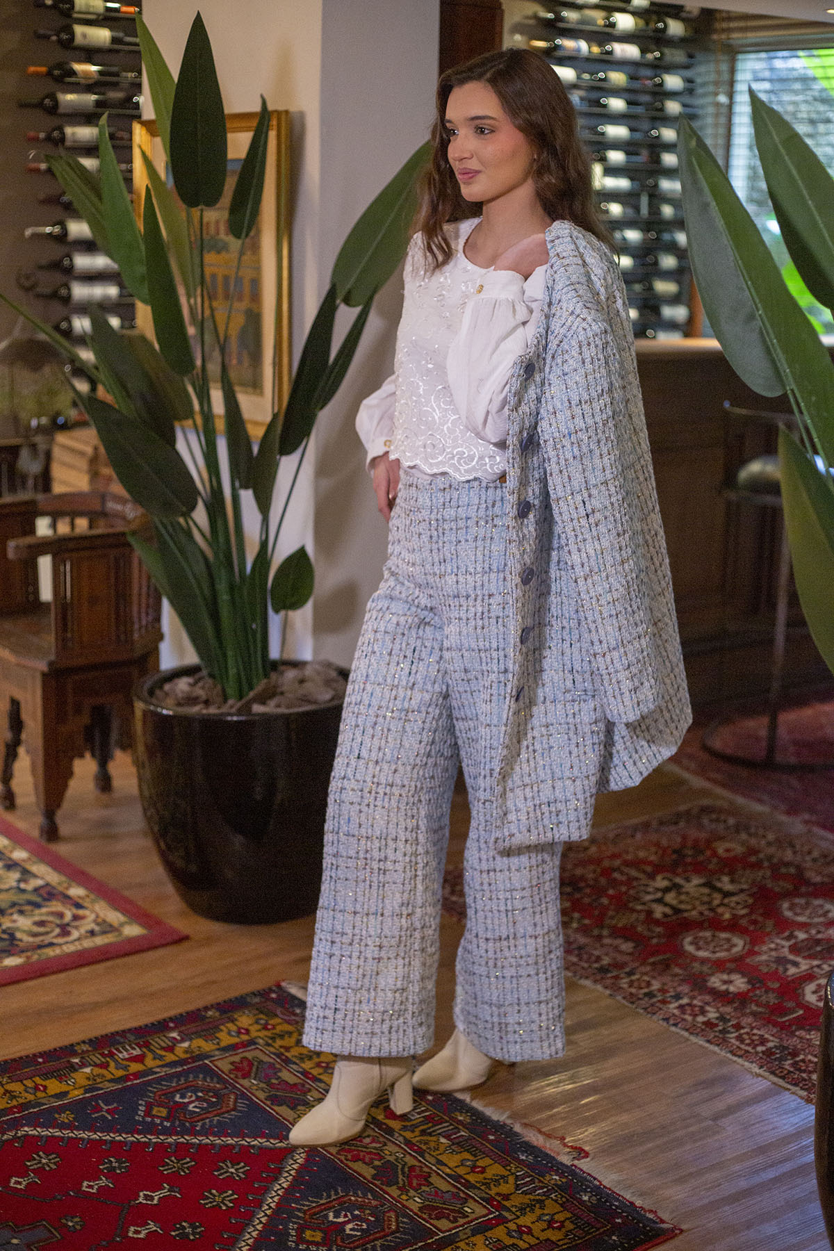 Tapado + pantalón chanell Serenity Dúo Style - Imagen 7