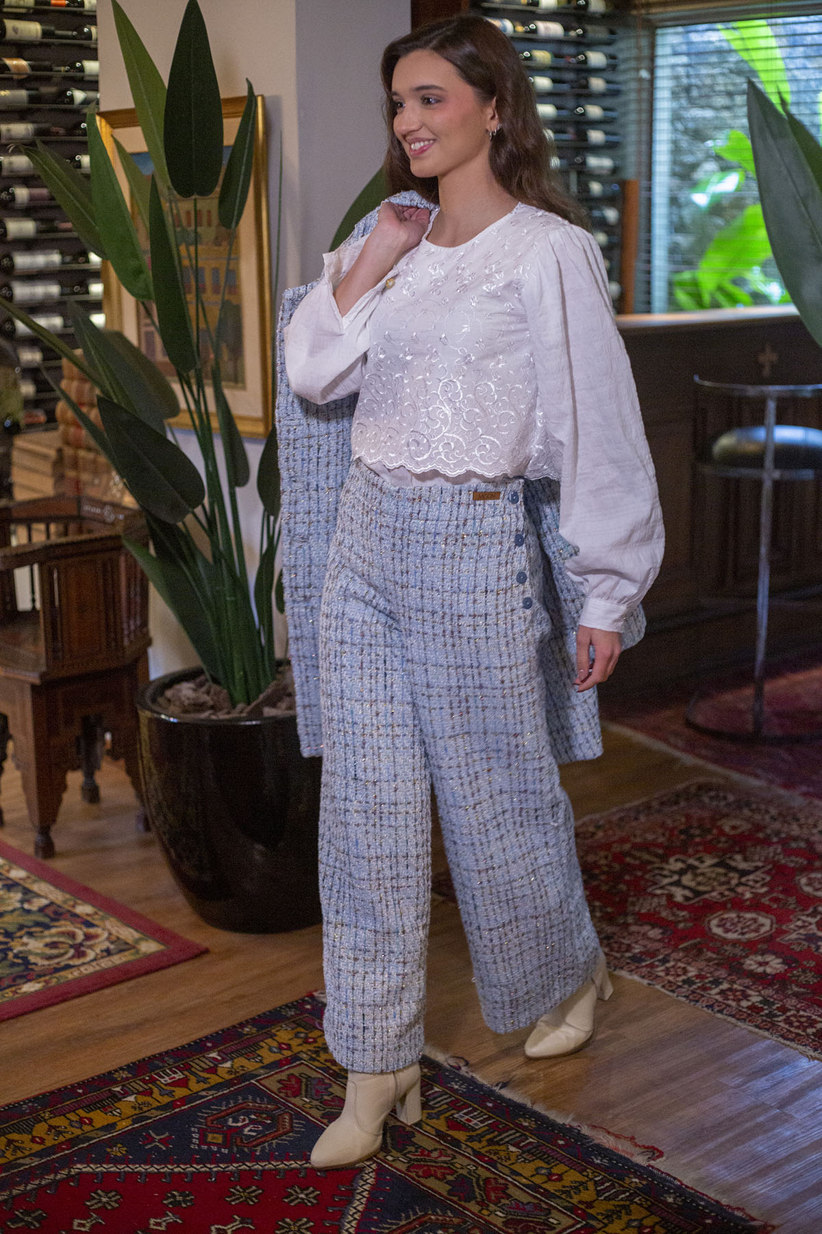 Tapado + pantalón chanell Serenity Dúo Style - Imagen 6