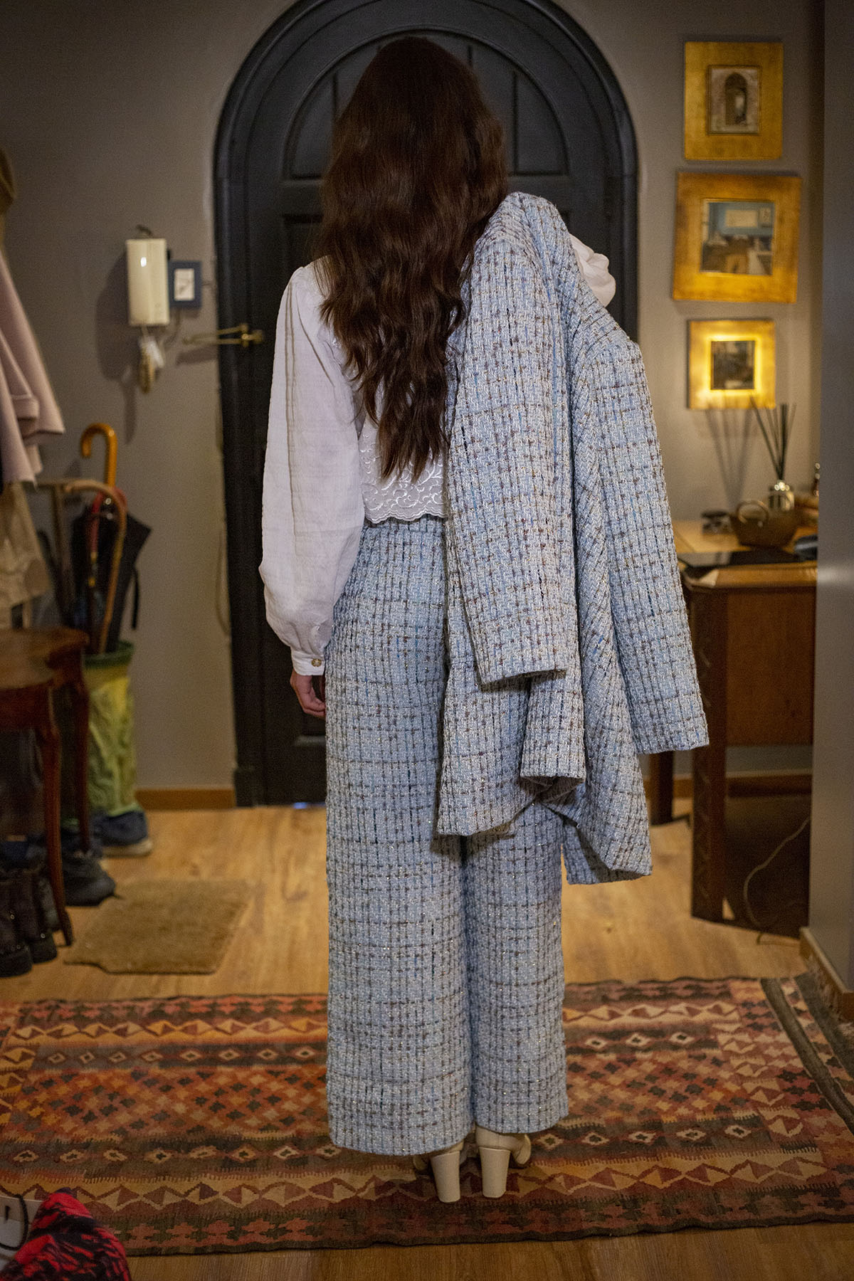 Tapado + pantalón chanell Serenity Dúo Style - Imagen 3