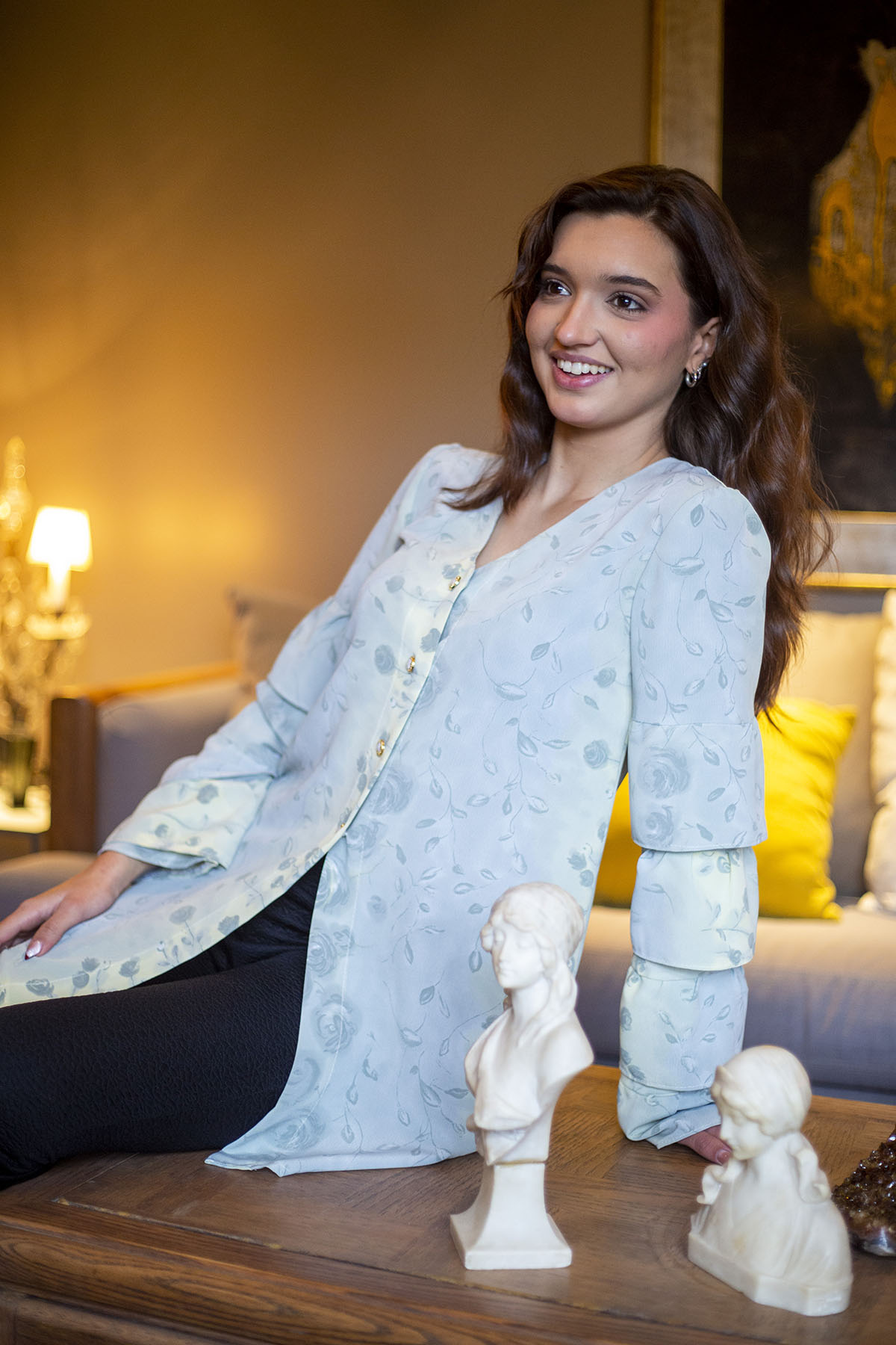 Blusa Vintage Floral Bluse - Imagen 10