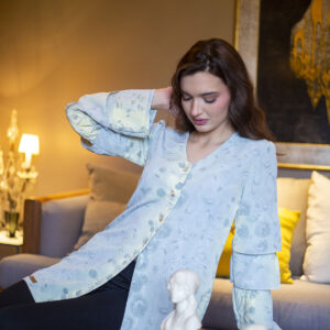 Blusa Vintage Floral Bluse