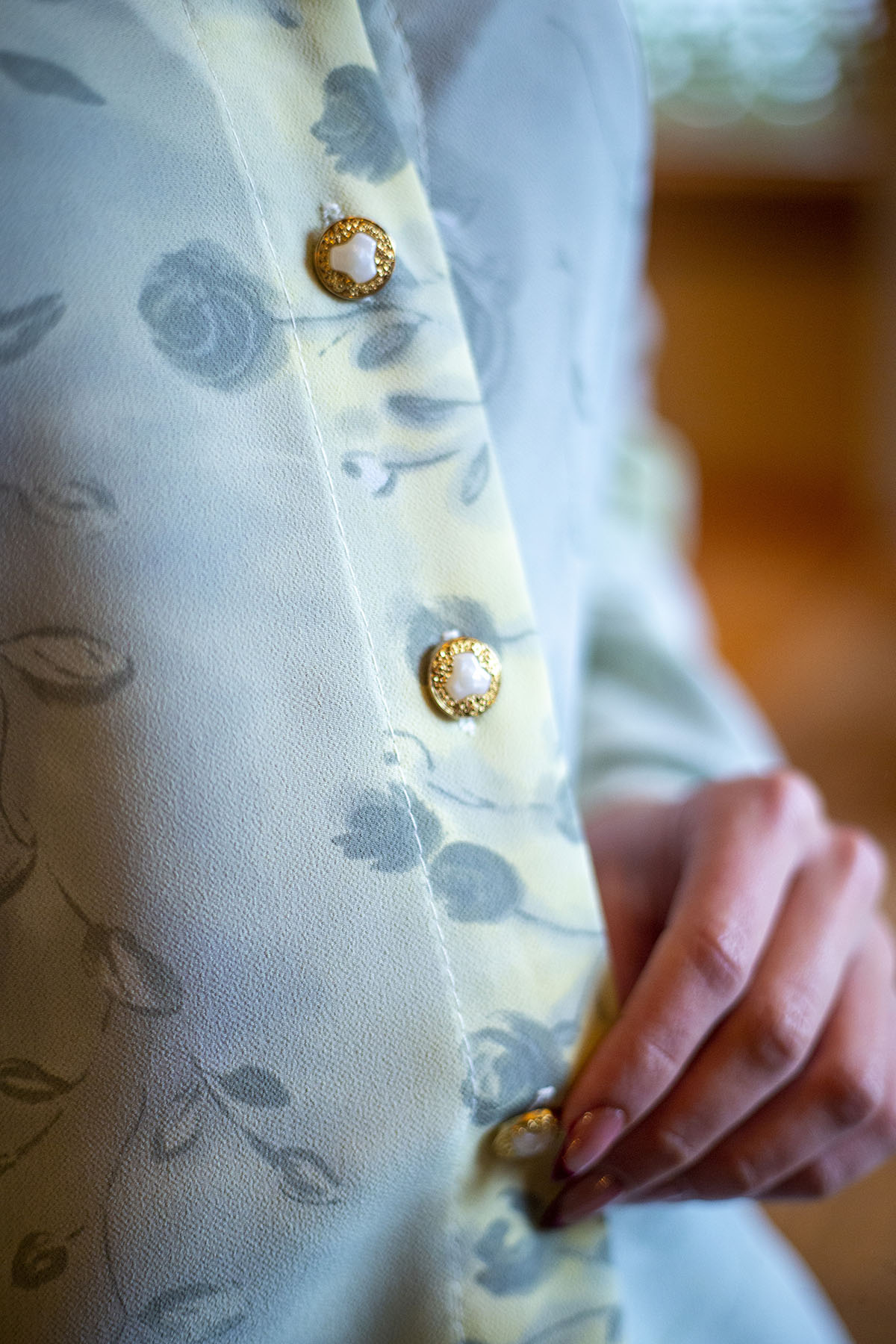 Blusa Vintage Floral Bluse - Imagen 7