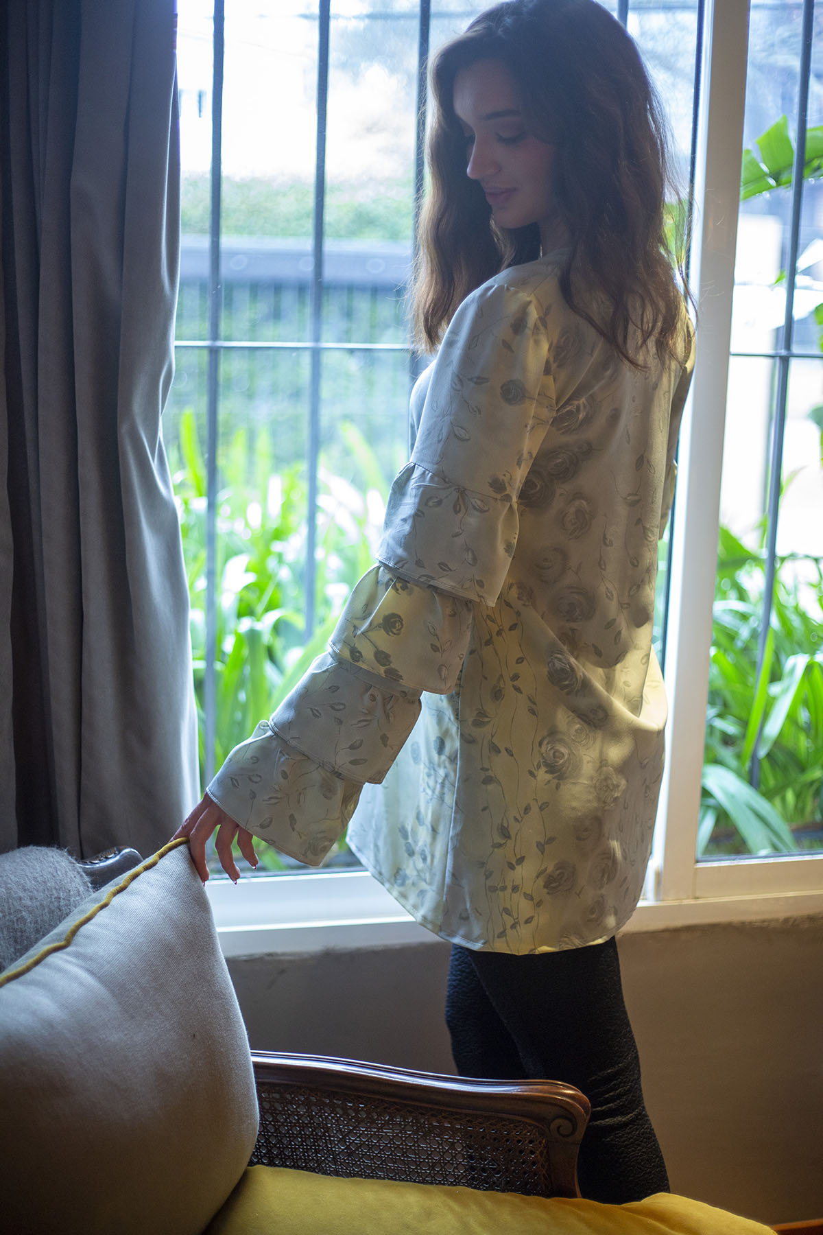 Blusa Vintage Floral Bluse - Imagen 4